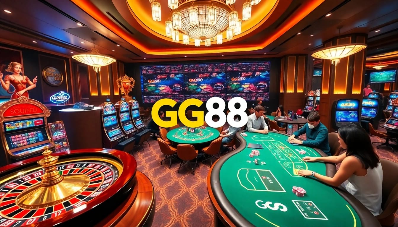 Experience the excitement of online gaming at gg88 com with dynamic casino visuals.