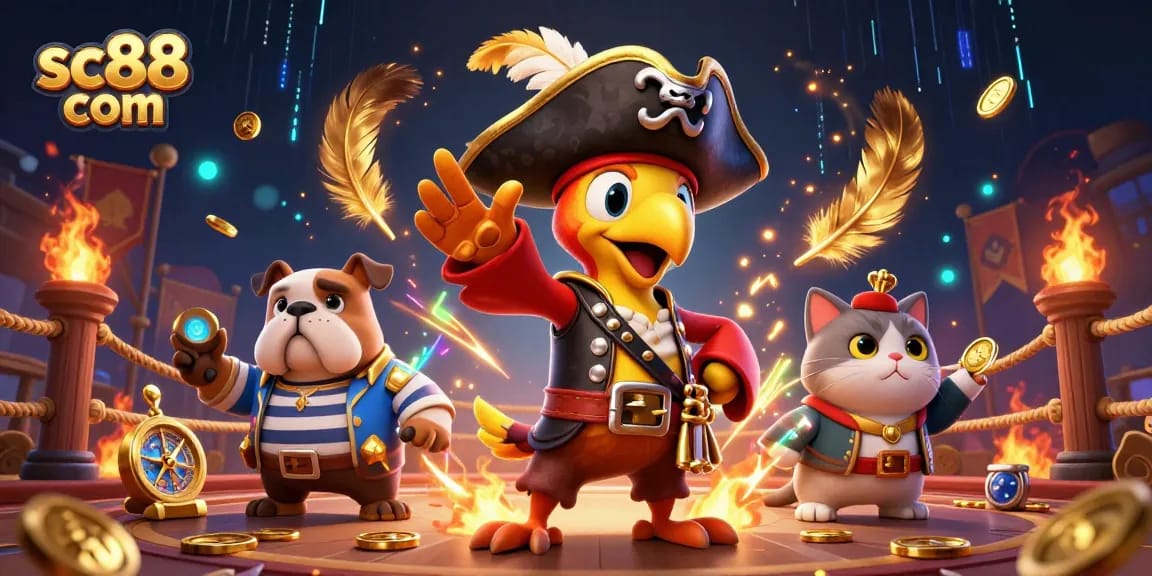 Engage in thrilling gaming action at sc88 com with a pirate-themed casino adventure