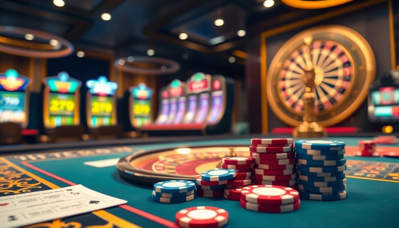 Experience high-stakes action at https://xin88ac.app/ with vibrant chips, cards, and engaging online gaming.