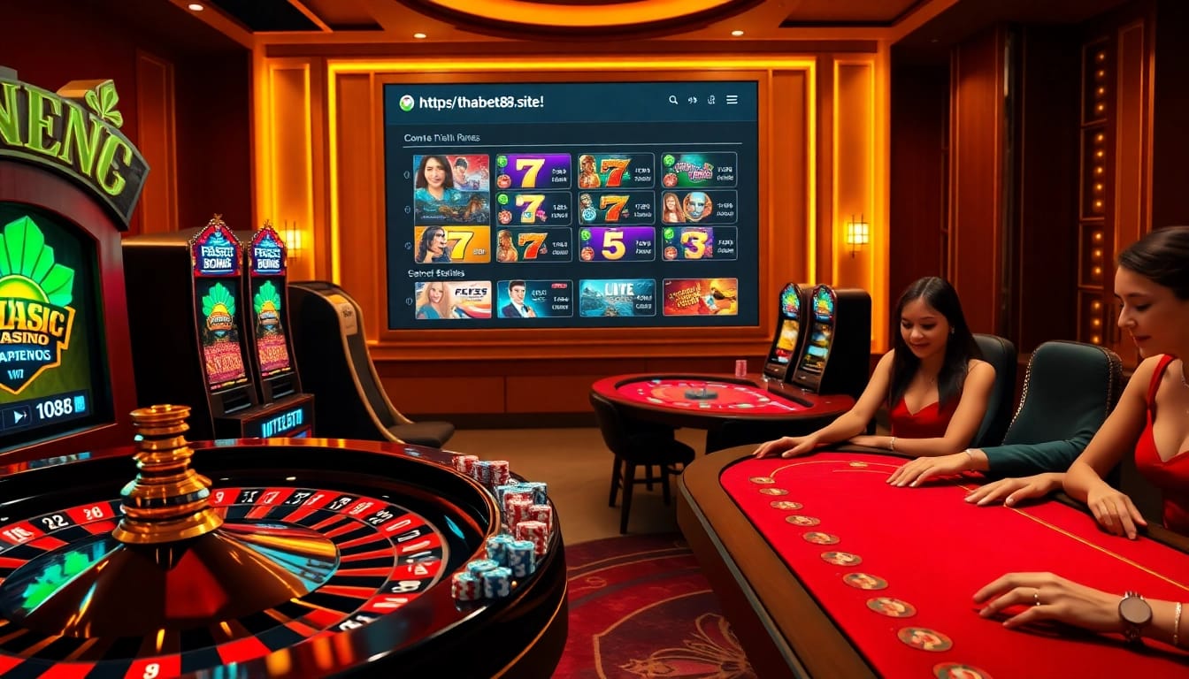 Experience the luxury of online gambling at https://thabet88.site/ with vibrant casino games and stunning visuals.