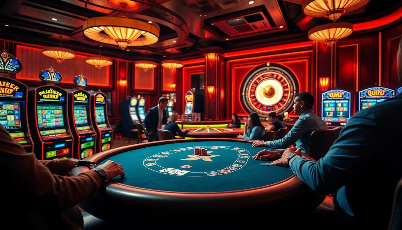 Experience the excitement at trang chủ XX88, featuring an elegant casino atmosphere with strategic gambling activities.