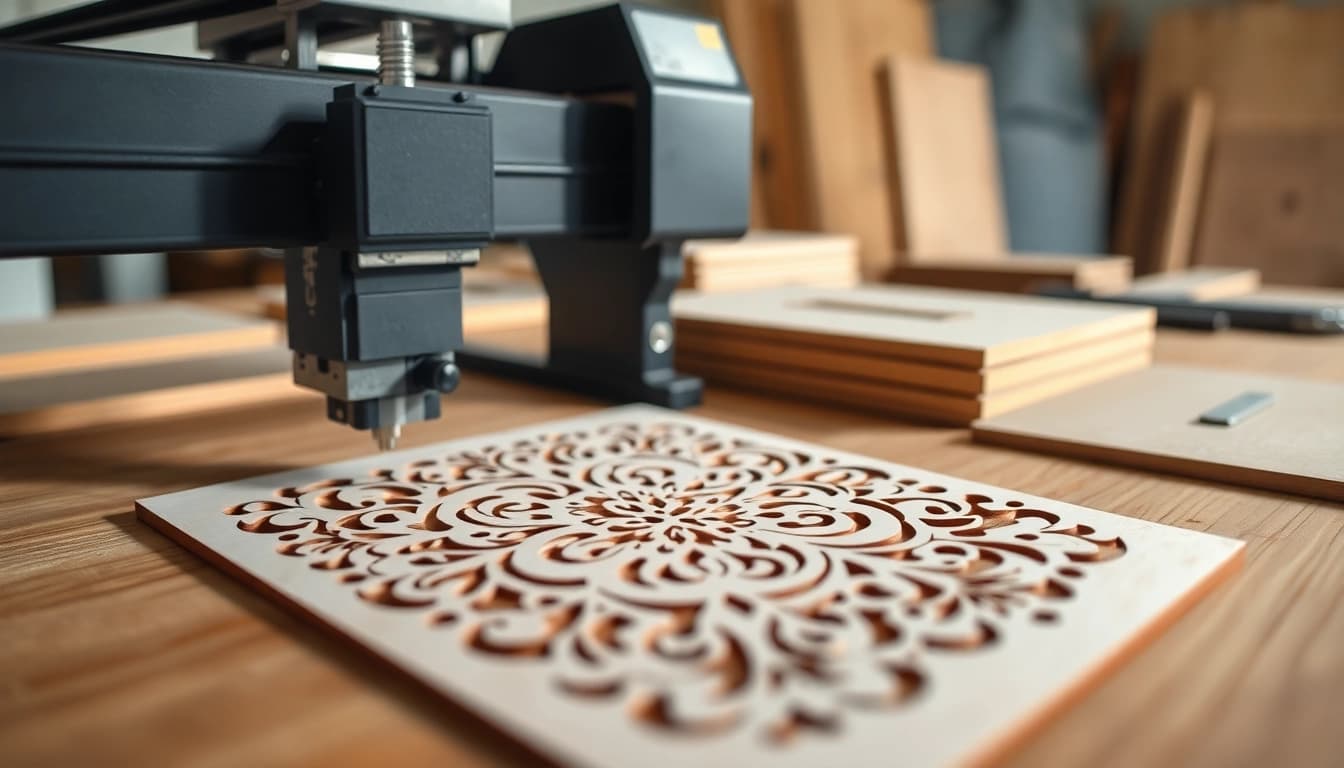 Creating a dxf file for laser cutting intricate designs on a precision machine.