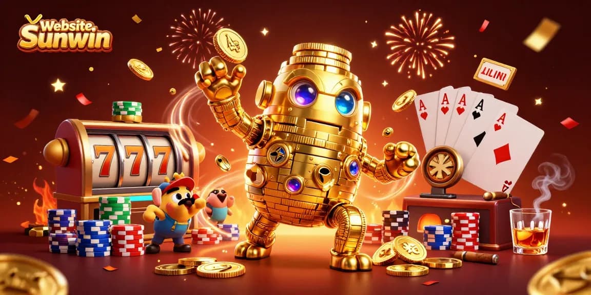 Spin the slots and win big at Website Sunwin with a vibrant casino scene!