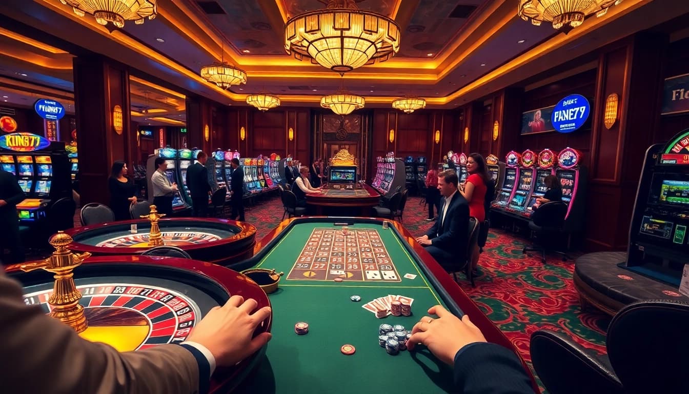Experience the thrill of king79 with vibrant casino games and exciting gambling action.