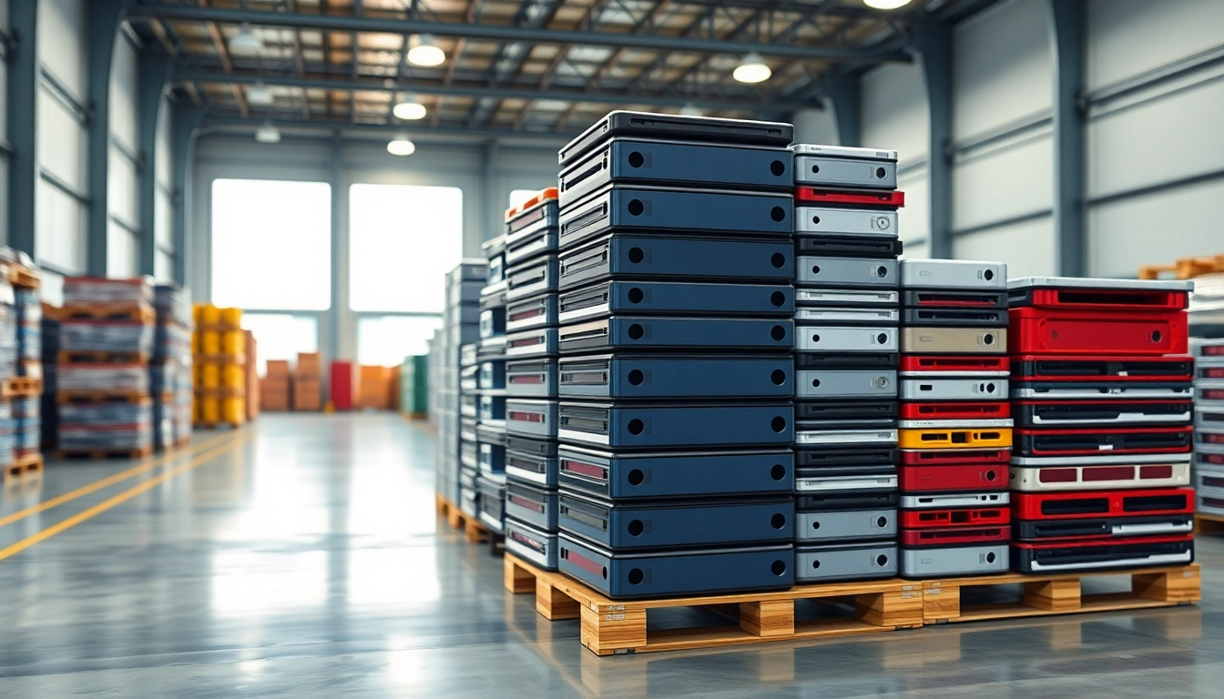 Showcasing Liquidation iPhone Pallets for Sale – 20 Units (High Resale Value) in a professional warehouse setting.