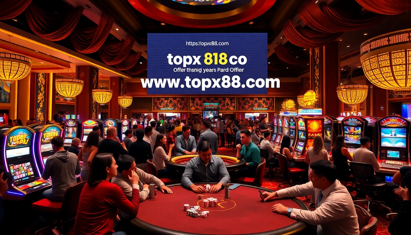 Experience excitement at https://topxx88.com/ while players engage in thrilling casino games.