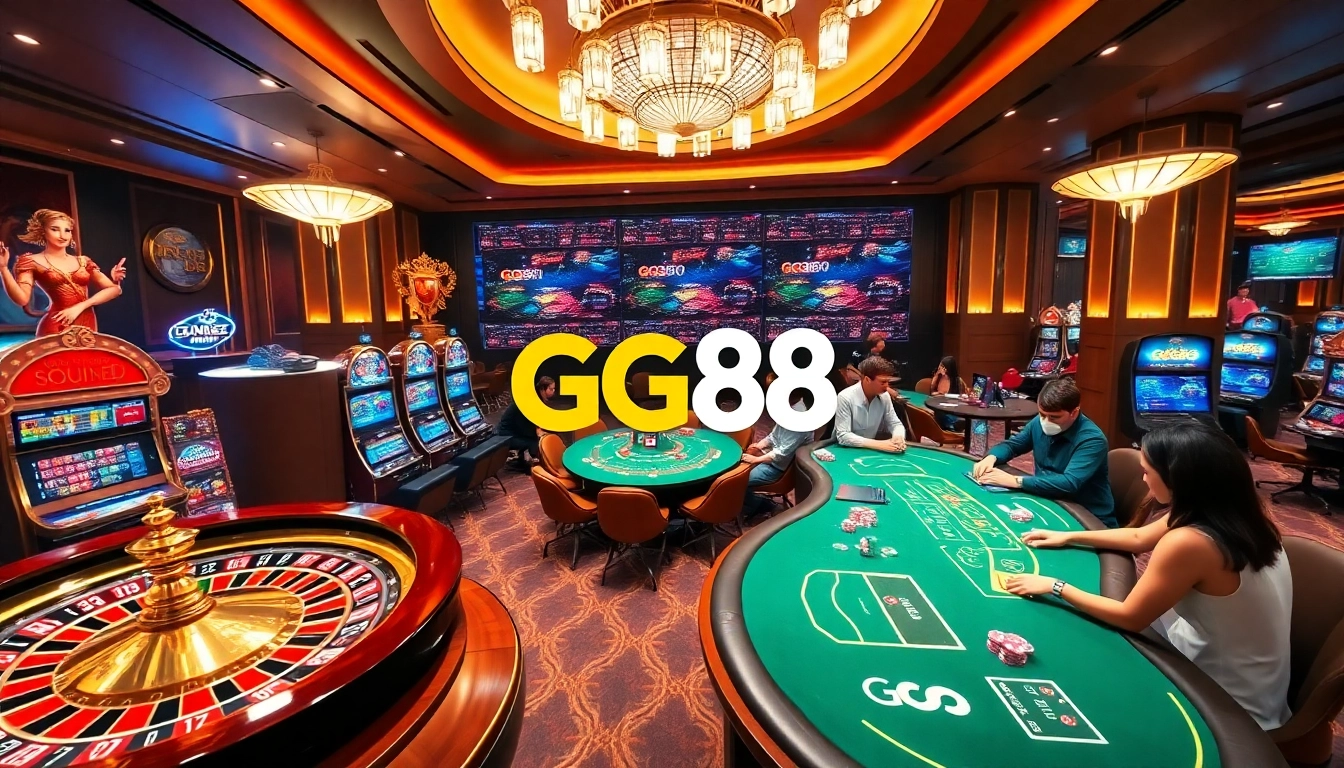 Experience the excitement of online gaming at gg88 com with dynamic casino visuals.