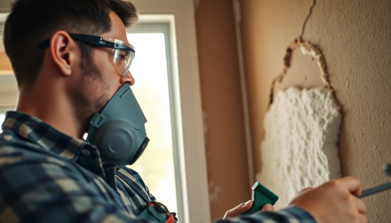 Assessing spray foam removal cost during professional insulation removal process.