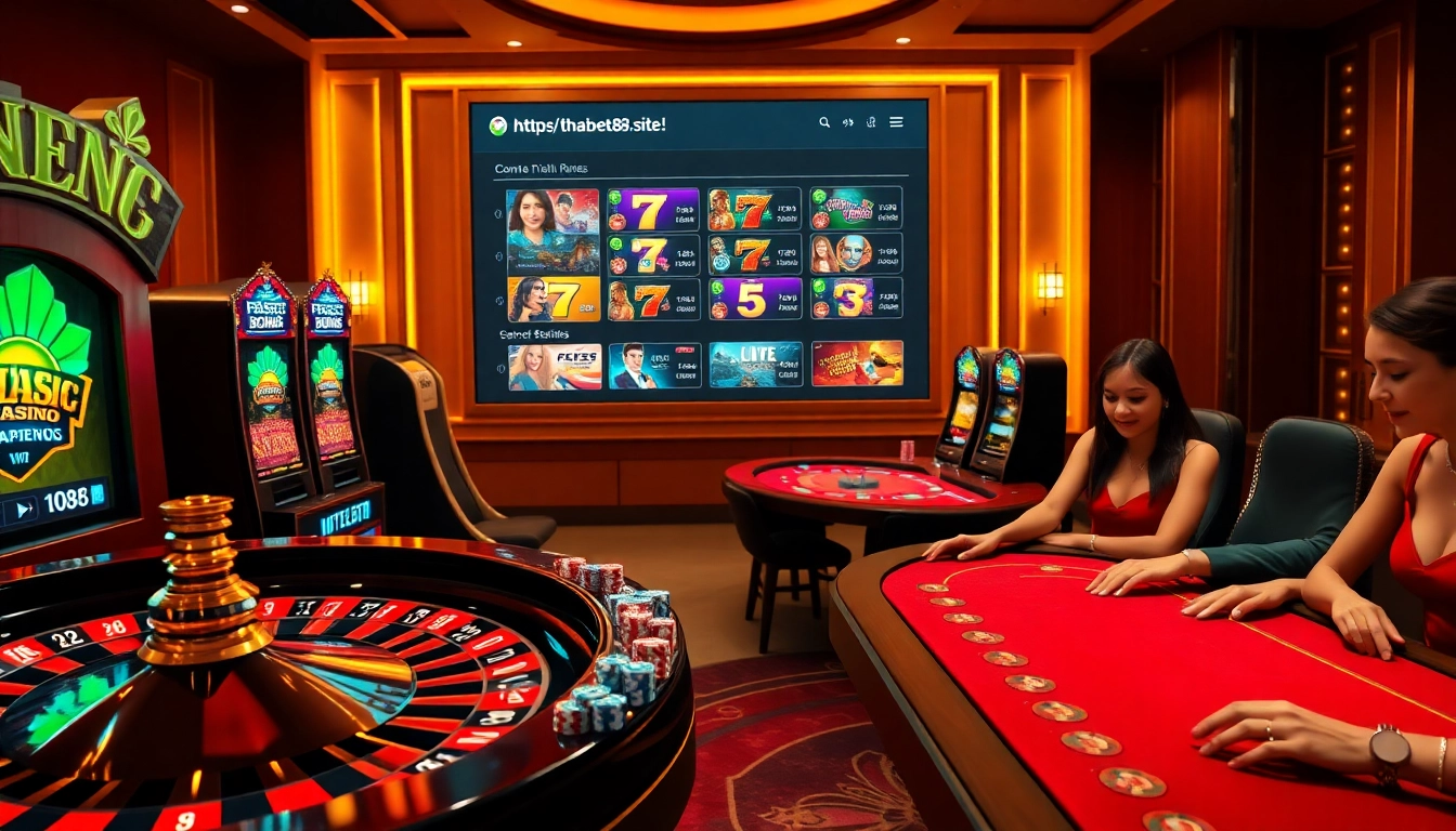 Experience the luxury of online gambling at https://thabet88.site/ with vibrant casino games and stunning visuals.