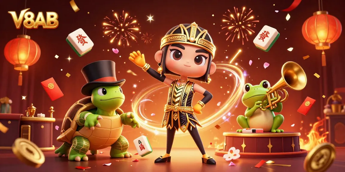 Experience winning moments at V8AB with vibrant casino fun and game excitement in a dynamic scene