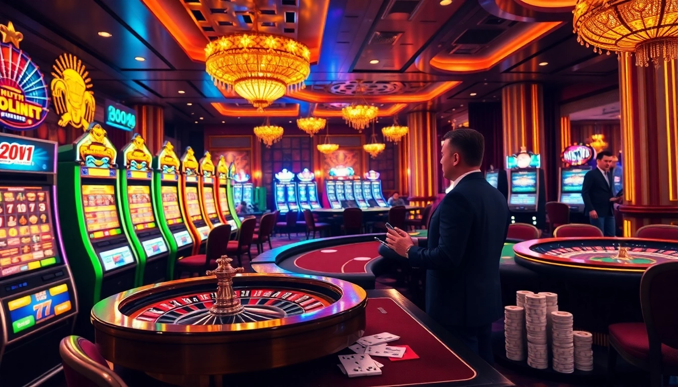 Experience high-stakes gambling at https://king88hz.vip/ with vibrant slot machines and professional dealers.
