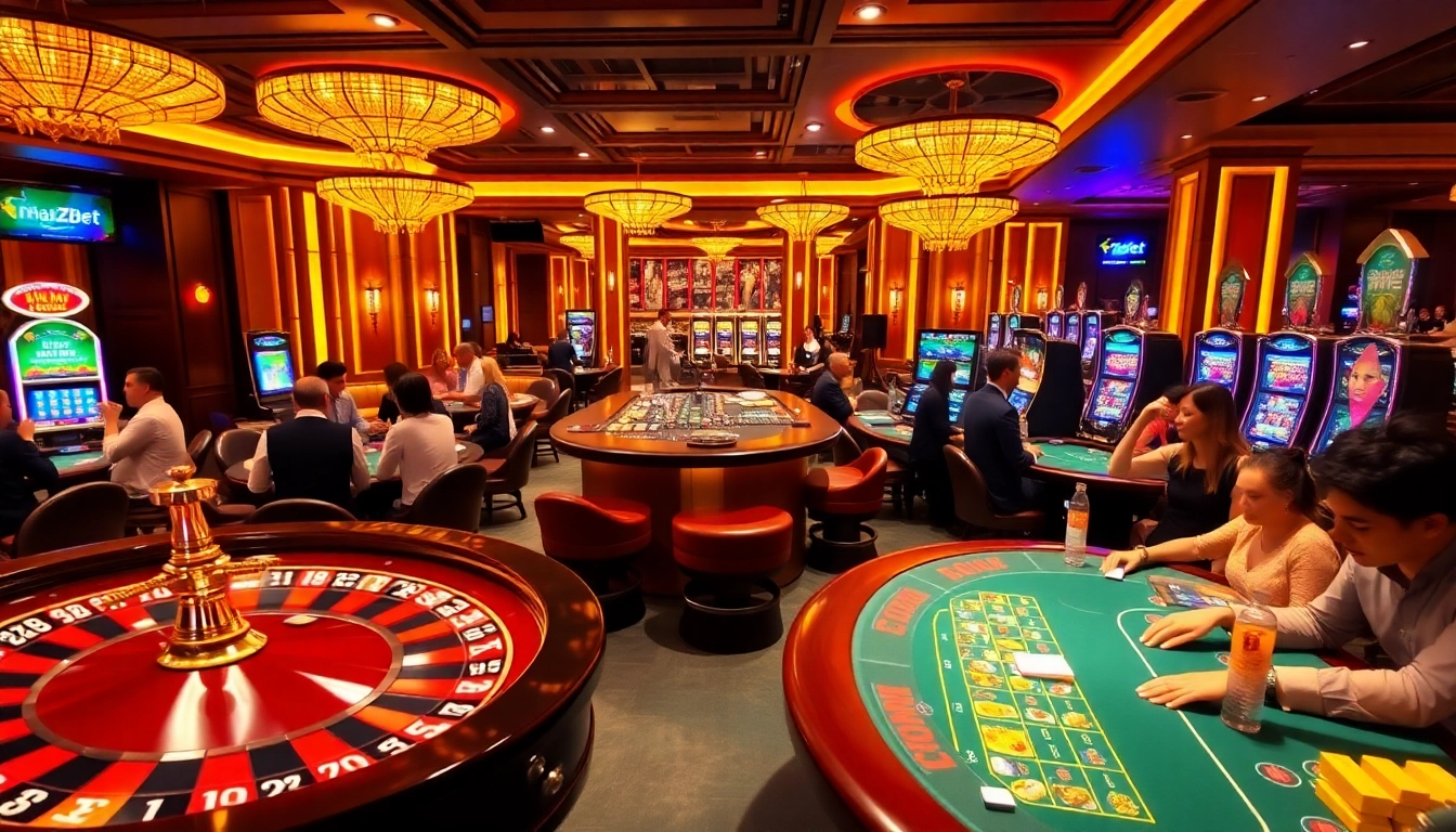 Experience the thrill of nhà cái zbet at a bustling casino filled with action and excitement.