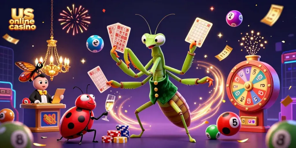 Experience thrilling gameplay at the us online casino with vibrant characters and dynamic gaming elements.