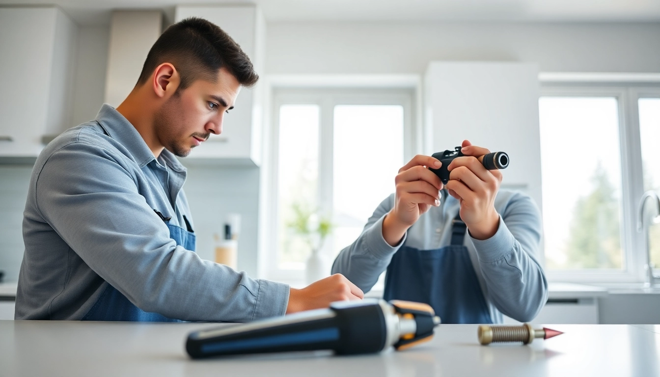 Providing electrical services vancouver with expert efficiency during a modern kitchen installation.