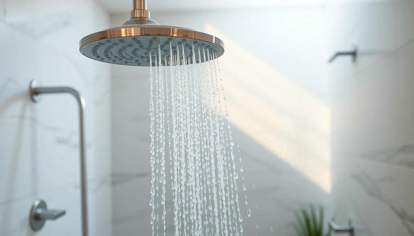 Experience the luxurious shower from sunny shower usa inc in a serene bathroom setting.