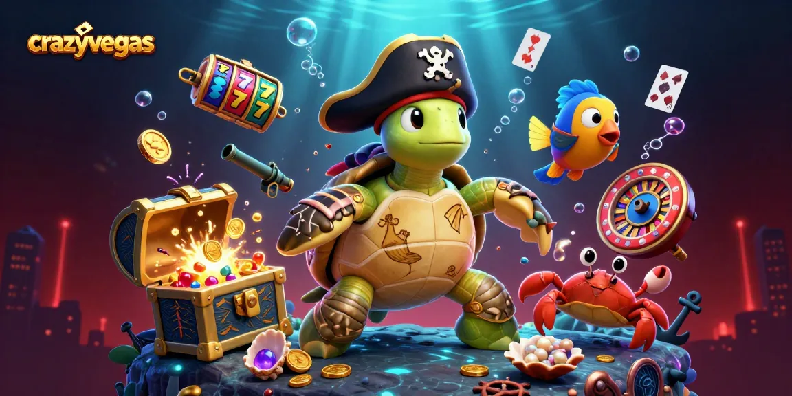 Experience high-stakes action with crazyvegas in this vibrant 3D casino underwater adventure.