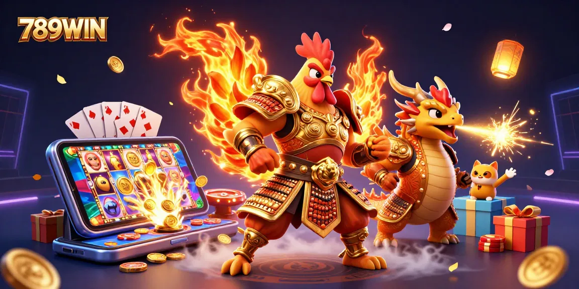 Engage in thrilling gameplay at 789WIN with dynamic characters and exciting casino elements.