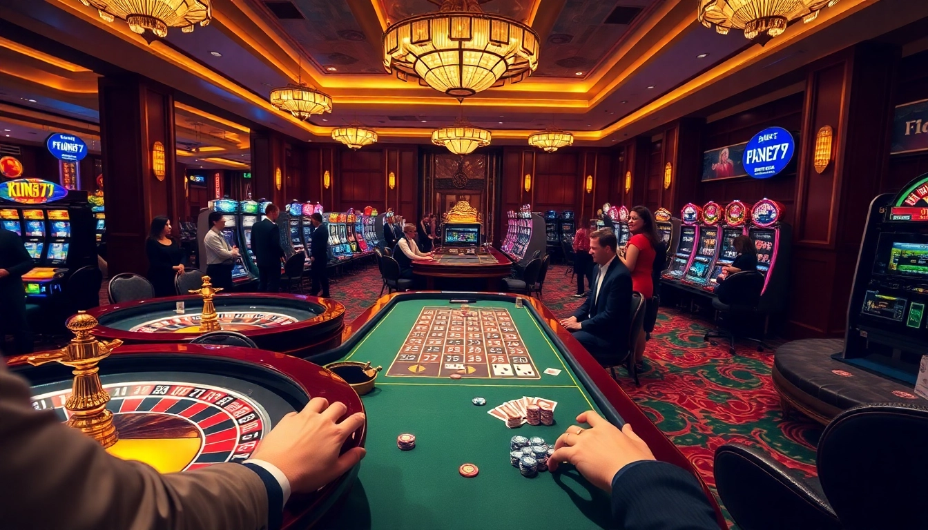 Experience the thrill of king79 with vibrant casino games and exciting gambling action.